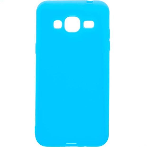 Чехол Силикон iNavi Color для Samsung Galaxy J5 (2015) J500 (голубой)