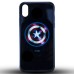 Накладка Luminous Glass Case Apple iPhone XR (Captain America)