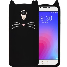 Силикон Kitty Case Meizu M6 (Черный)