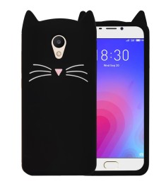 Силикон Kitty Case Meizu M6 (Черный)