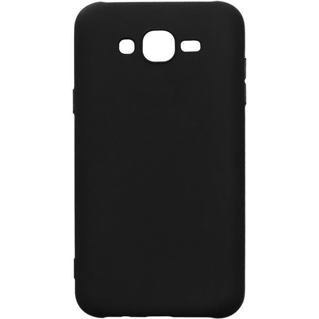 Силиконовый чехол Graphite Samsung Galaxy J7 (2015) J700 J705 Neo (черный)