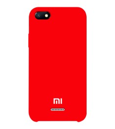 Силикон Original 360 Case Logo Xiaomi Redmi 6A (Красный)