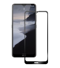 Защитное стекло 5D для Nokia 2.4 Black