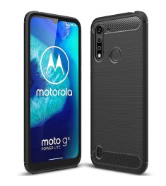 Силикон Polished Carbon Motorola G8 Power (Чёрный)