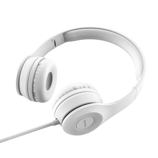 Навушники-гарнітура для компютера Hoco W21 (Сірий)