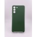 Силикон Original ShutCam Samsung Galaxy S21 FE (Тёмно-зелёный)