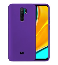 Силикон Original 360 Case Logo Xiaomi Redmi 9 (Фиолетовый)