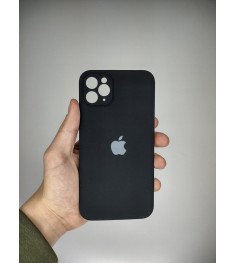 Силикон Original Square RoundCam Case Apple iPhone 11 Pro Max (07) Black