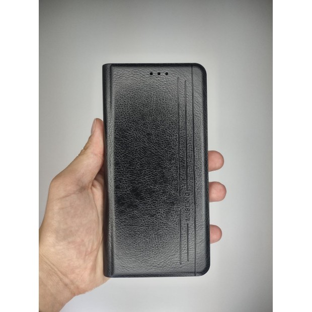 Чехол-книжка Leather Book Xiaomi Redmi Note 11 Pro (Чёрный)