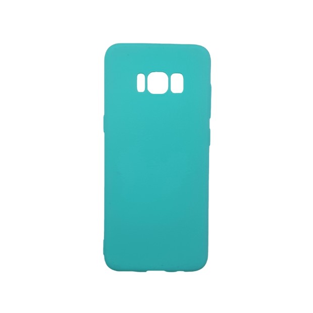 Силиконовый чехол iNavi Color Samsung Galaxy S8 (Бирюзовый)