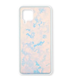 Силикон Ice Abstractions Case Samsung Galaxy A22 (2021) (Cloud)