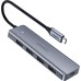 Перехідник UGREEN CM219 4в1 (Type-C на 4USB3.0) (Космічний сірий) Перехідник UGREEN CM219 4в1 (Type-C на 4USB3.0) (Космічний сірий)
