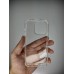 Чехол силиконовый 6D Apple iPhone 15 Pro (Прозрачный)