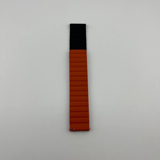 Ремешок iMiki Magnetic Band 22mm (Black-Orange)