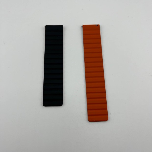 Ремешок iMiki Magnetic Band 22mm (Black-Orange)