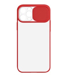Накладка Totu Curtain Apple IPhone 12 / 12 Pro (Красный)