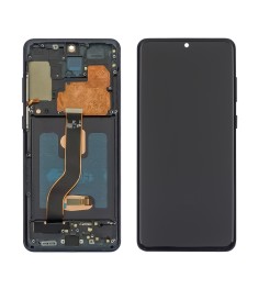 Дисплей для Samsung G985 Galaxy S20 Plus с чёрным тачскрином и чёрной корпусной ..