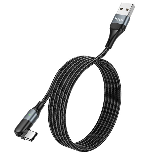 USB-кабель Hoco U100 Orbit (Type-C) (Чёрный)