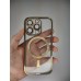 Чехол UMKU Shining with MagSafe Apple iPhone 14 Pro (Gold)