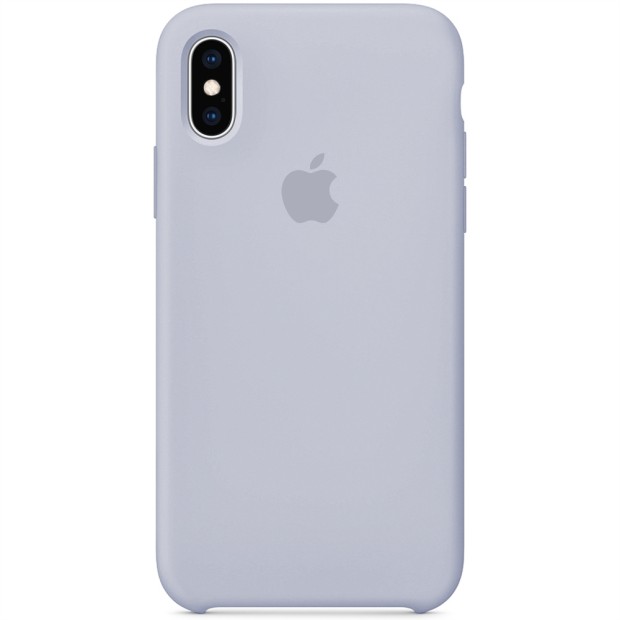 Силиконовый чехол Original Case Apple iPhone XS Max (34) Lavender Gray