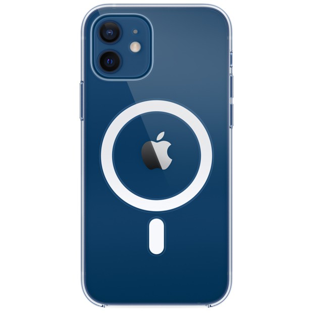 Чехол Clear Case with MagSafe Apple iPhone 12 / 12 Pro (Прозрачный)