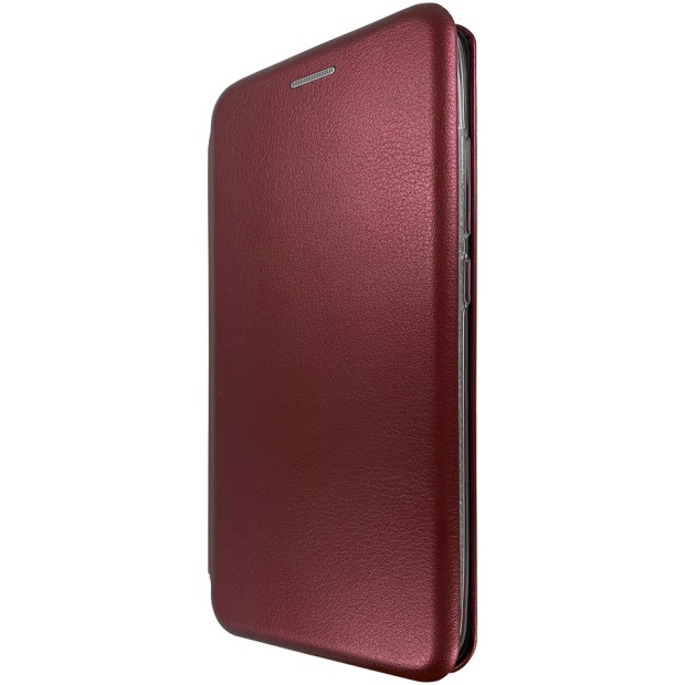 Чехол-книжка Оригинал Samsung Galaxy A01 Core (Бордовый)