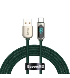 USB-кабель Baseus Display 66W (2m) (Type-C) (Зелёный) CASX020106