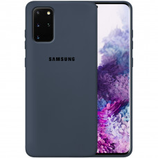 Силикон Original Case Samsung Galaxy S20 Plus (Тёмно-серый)