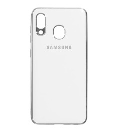 Силиконовый чехол Zefir Case Samsung Galaxy A20 / A30 (2019) (Белый)