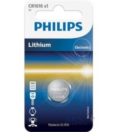 Батарейка Phillips Lithium CR1616