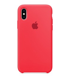 Силиконовый чехол Original Case Apple iPhone X / XS (44) Red Raspberry