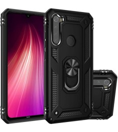 Бронь-чехол Ring Armor Defender ShutCam Xiaomi Redmi Note 8T (Чёрный)