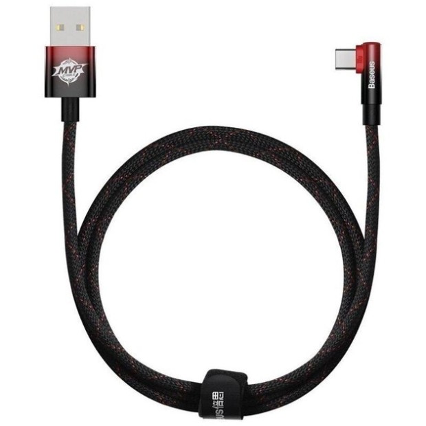 USB-кабель Baseus MVP 2 PD 100W (2m) (Type-C) (Чёрный/Красный) CAVP000520