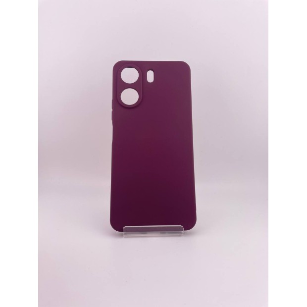 Силикон Original ShutCam Xiaomi Redmi 13C / Poco C65 / Poco M6 (Бордовый)