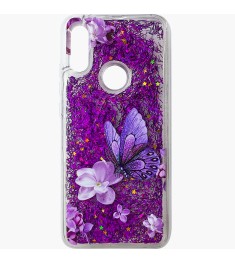 Силиконовый чехол Liquid Fashion Xiaomi Redmi 7 (Butterfly)