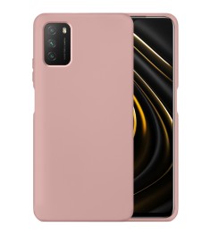 Силикон Original 360 Case Xiaomi Poco M3 (Пудровый)