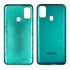 Задняя крышка для Samsung M307 Galaxy M30S (2019) Sapphire Blue зелёно-голубая