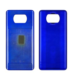 Задняя крышка для Xiaomi Poco X3 Pro Frost Blue синяя