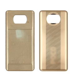 Задняя крышка для Xiaomi Poco X3 Pro Metal Bronze светло-бронзовая