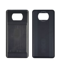 Задняя крышка для Xiaomi Poco X3 Pro Phantom Black серо-синяя