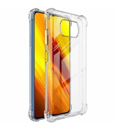 Силикон 6D Xiaomi Poco X3 / Poco X3 Pro (Прозрачный)