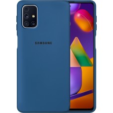 Силикон Original 360 Case Logo Samsung Galaxy M31S (2020) (Кобальт)