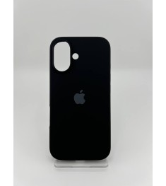 Силикон Original Round Case Apple iPhone 16 (07) Black