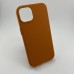 Чехол WAVE Premium Leather Edition Case with MagSafe iPhone 13 (Orange)