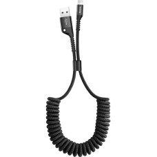 USB-кабель Baseus Eye Spring 2A (1m) (Lightning) (Чёрный) CALSR-01
