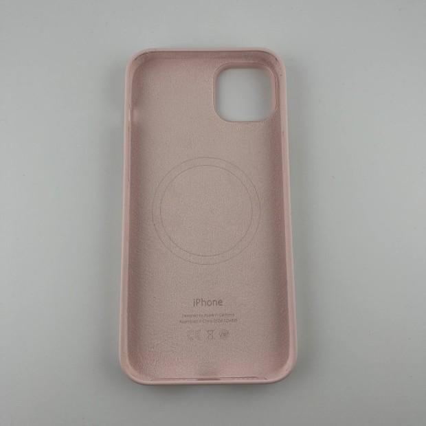 Чехол Silicone Case with MagSafe Apple iPhone 14 Plus (Chalk Pink)