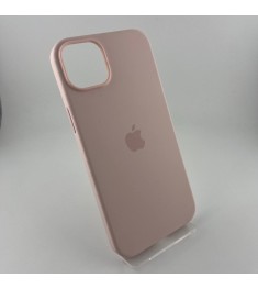 Чехол Silicone Case with MagSafe Apple iPhone 14 Plus (Chalk Pink)