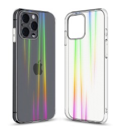 Силікон 3D Gradient Case Apple iPhone 12/12 Pro (Прозорий)