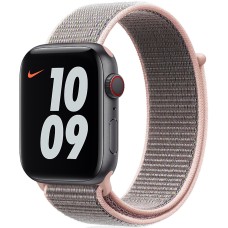 Ремешок Nylon Apple Watch 42 / 44 mm (Пудрово-серый)