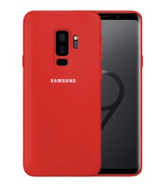 Силикон Original 360 Case Logo Samsung Galaxy S9 Plus (Красный)